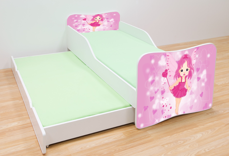 Becks posteľ s výsuvným lôžkom Víla fly